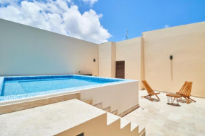 Spectacular & Exclusive Apartment In Tulum Private Plunge Pool, Terrace, Gym & Movie Theater